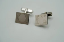 Vintage Sterling Silver Swank Cufflinks C2