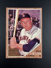 1962 Topps - Steve Bilko #422 Baseball Card Vintage.