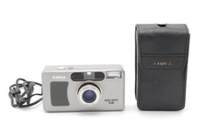 Konica Big Mini F Point Shoot 35mm Film Camera Silver MINT w/ Case TESTED