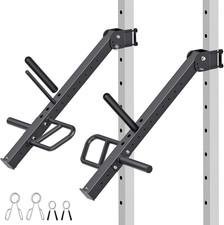 Versatile Power Rack Attachments: Dip Bar, Ha...