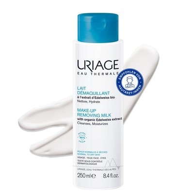 Uriage Reinigungsmilch mit Bio-Edelweiß - Gesicht & Augen - 250 ml (1er Pack) 