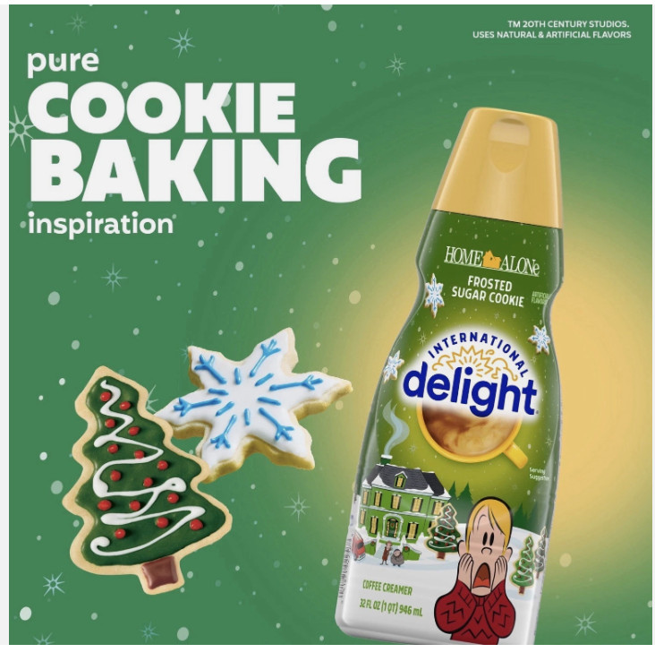 International DelightHome Alone FrostedSugarCookie Creamer32oz 2 ct