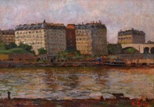 Tableau encadré paysage vue