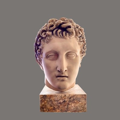 Apollo, Resin Büste, Vintage, made by British Museum, London