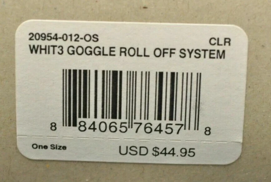 SISTEMA ROLL OFF GAFAS BLANCAS SHIFT Foto 3 de 4