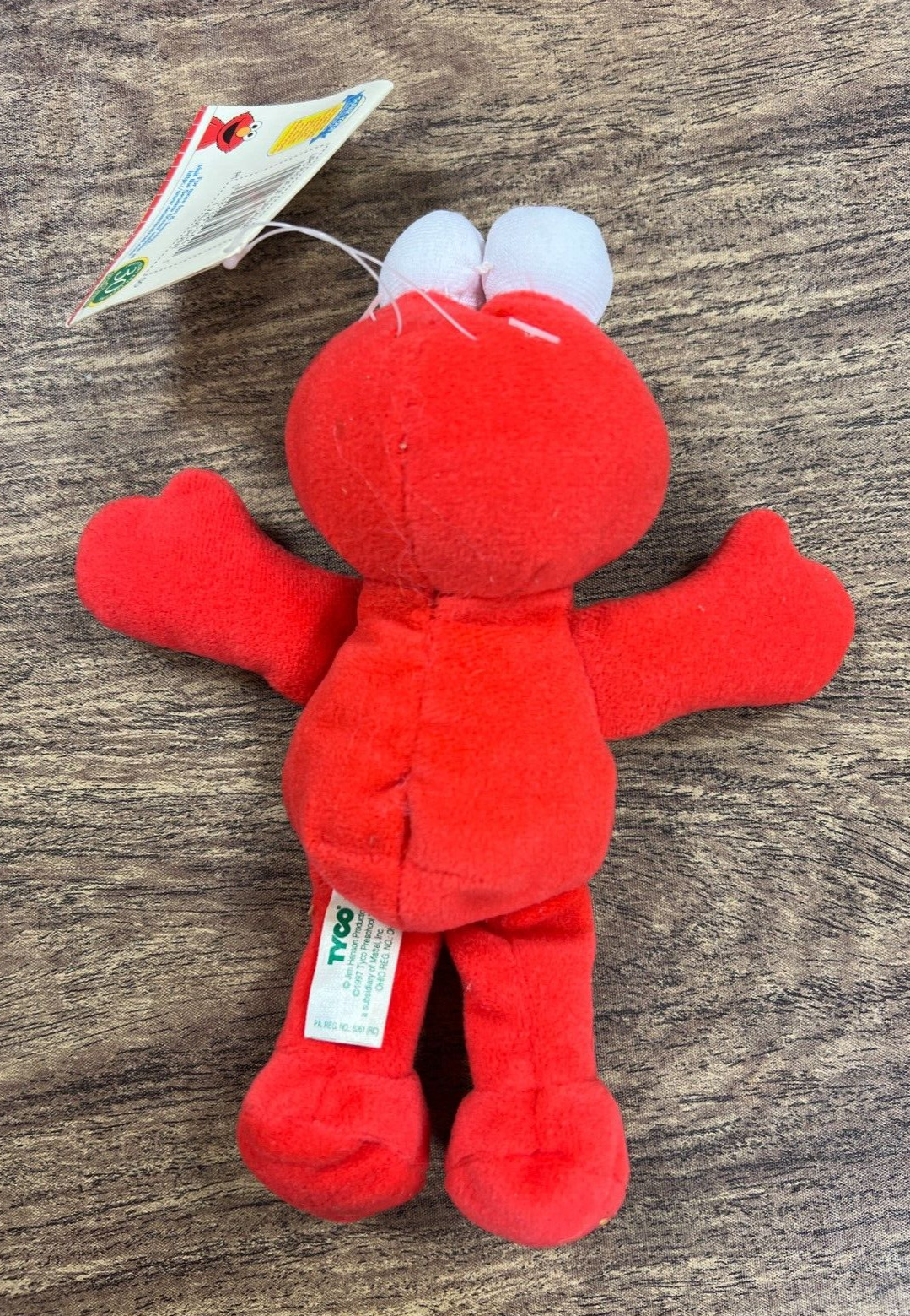 Tyco Sesame Street Beans Toys - Grover, Elmo, Bert and Rubber Duckie (1997)