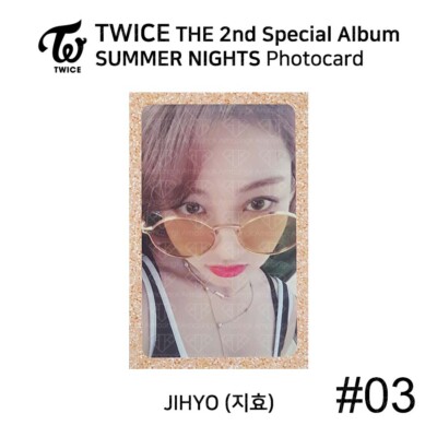 TWICE SUMMER NIGHTS DANCE THE NIGHT AWAY Official Photocard JIHYO