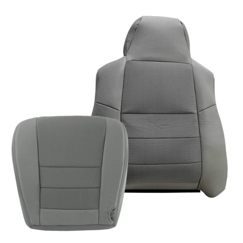 For 2003-2007 Ford F250 F350 Lariat XLT Driver Passenger Cloth Seat Cover / Foam - Picture 92 of 194