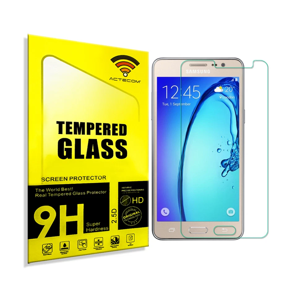 ACTECOM® CRISTAL TEMPLADO PARA SAMSUNG GALAXY J3 PRO (2016) 0,26MM 2.5D - Imagen 2 de 3