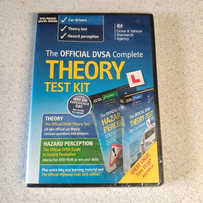 The Official DVSA Complete Theory Test Kit Pass Driving Lesson Class ...
