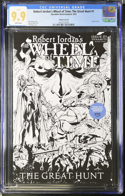 Wheel of Time: Great Hunt #1 (01/2023) - DF Rubi Sketch Art Ltd to 100 CGC 9.9