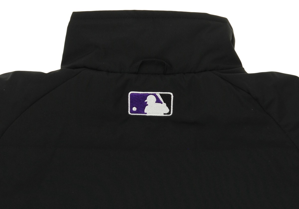 MLB　コロラド・ロッキーズ　ジャケット　Majestic Colorado Rockies Majestic Therma Base Premier Black Jacket
