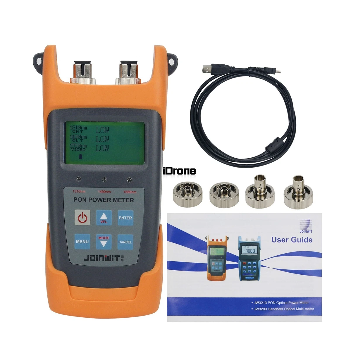 Zogenaamd Productie Kruis aan JW3213 PON Power Meter 1310/1490/1550NM PON Optical Power Meter For FTTx Test | eBay Zogenaamd Productie Kruis aan JW3213 PON Power Meter 1310/1490/1550NM PON Optical Power Meter For FTTx Test | eBay