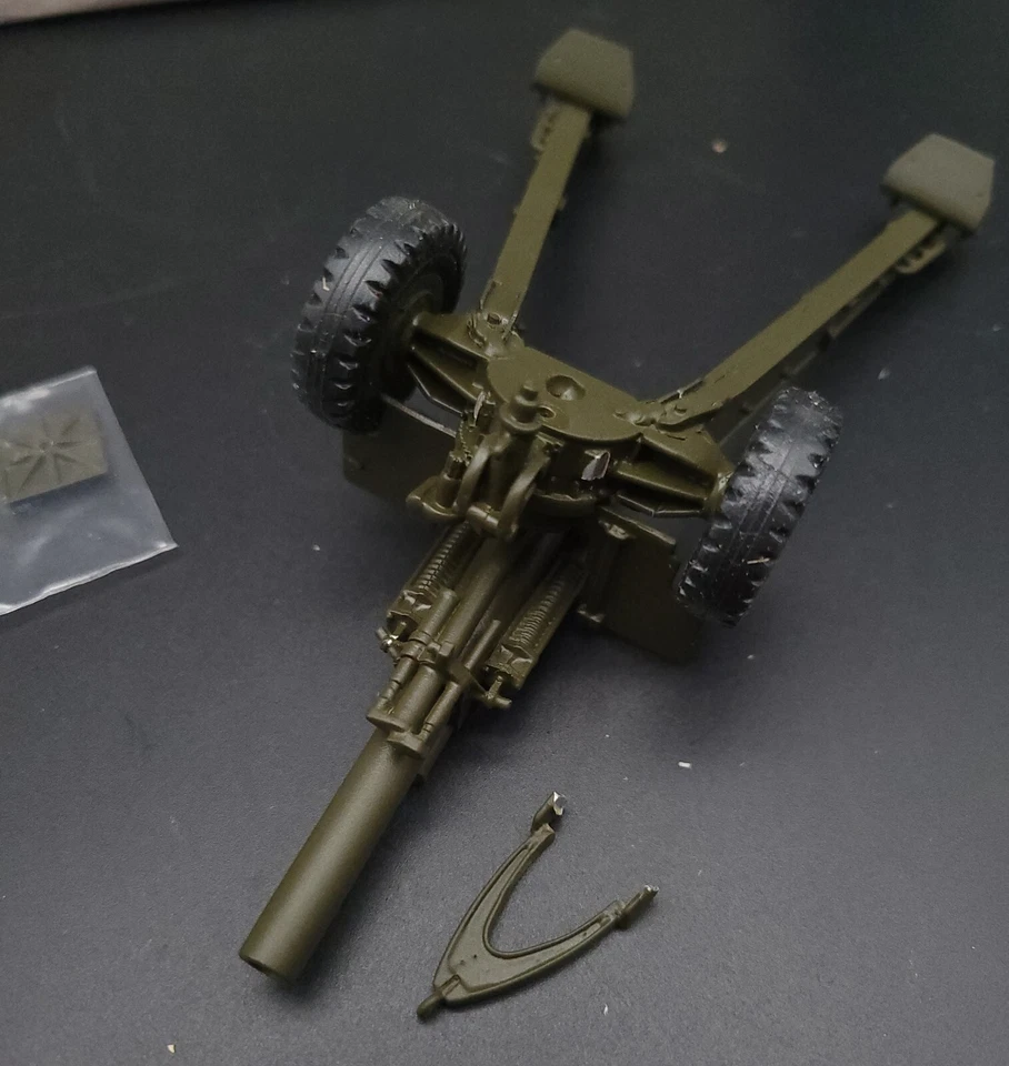 ANGEGO Hart Models MB53 M1 155mm Howitzer (Firing) 1:48 WWII US ARMY - DAMAGED - Image 2 of 4
