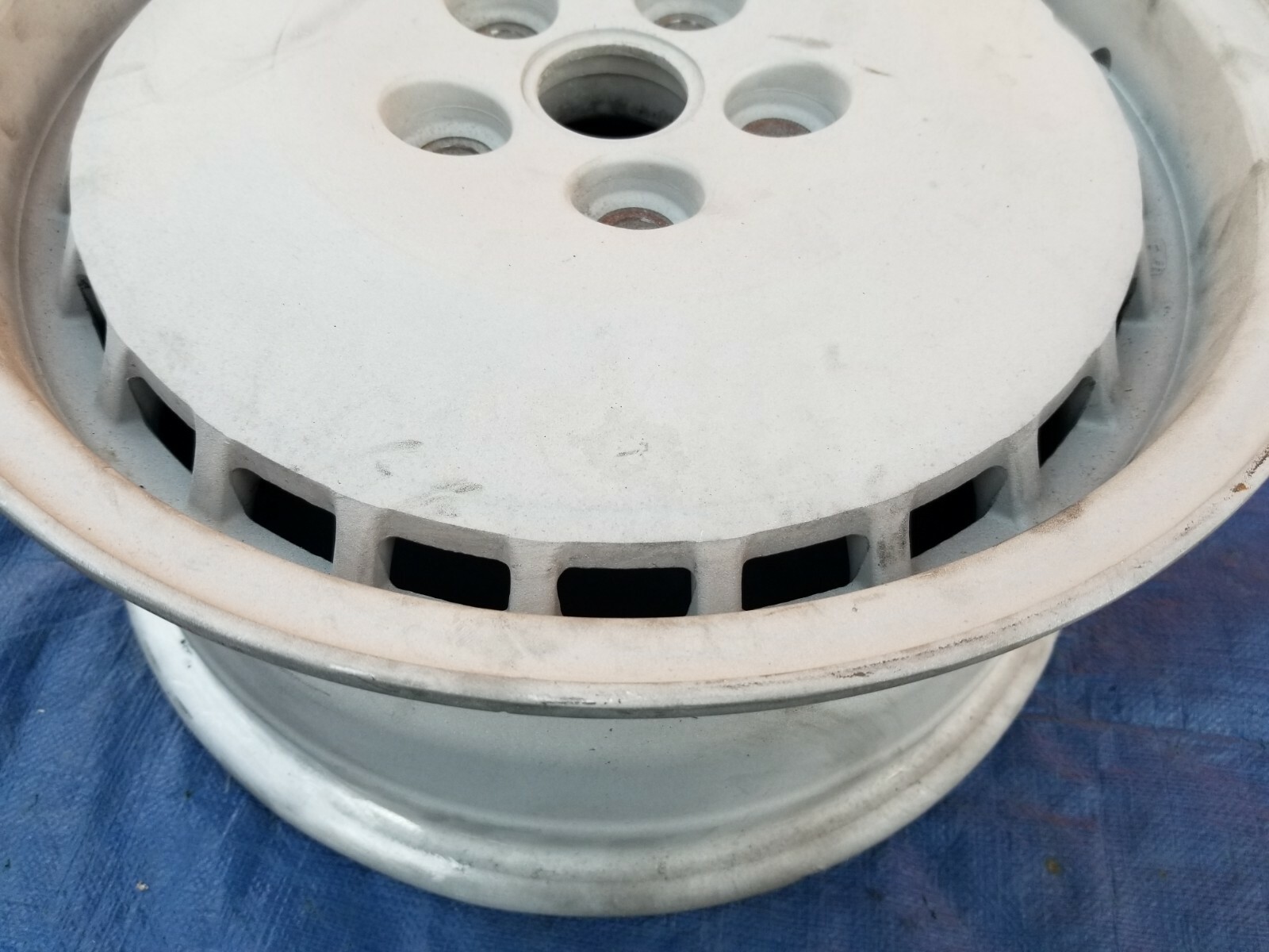 Maserati Biturbo 2.24V/4.24V Mille Miglia 6.5x15 5-lug Partial Refurb Wheel Rim
