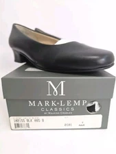 NIB Women's Mark & Lemp Classics by Walking Cradles Black Dress Pump Shoe 8.5 M
