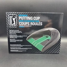 PGA Tour Automatic Golf Putting Cup Lightweight and Portable Battery Powered New
