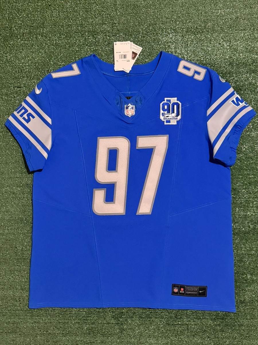 Aidan Hutchinson Detroit Lions Blue Nike Vapor F.U.S.E.