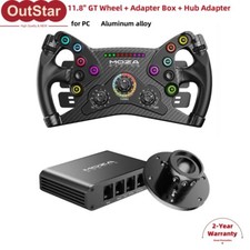 MOZA RACING KS Steering Wheel 11.8" GT Wheel  Adapter Box  Base Hub Adapter