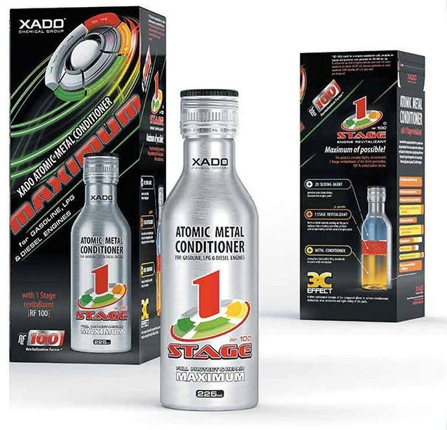 2x XADO 1 Stage Maximum Engine Oil Additive Restore Engine