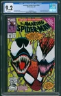 Amazing Spiderman #363 CGC 9.2 NM- Marvel 6/92 Venom vs. Carnage Mark Bagley