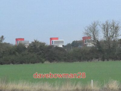 FOTO WERRINGTON GAS KOMPRESSORSTATION DIESE DREI AUFFÄLLIGEN GEBÄUDE SIND EIN