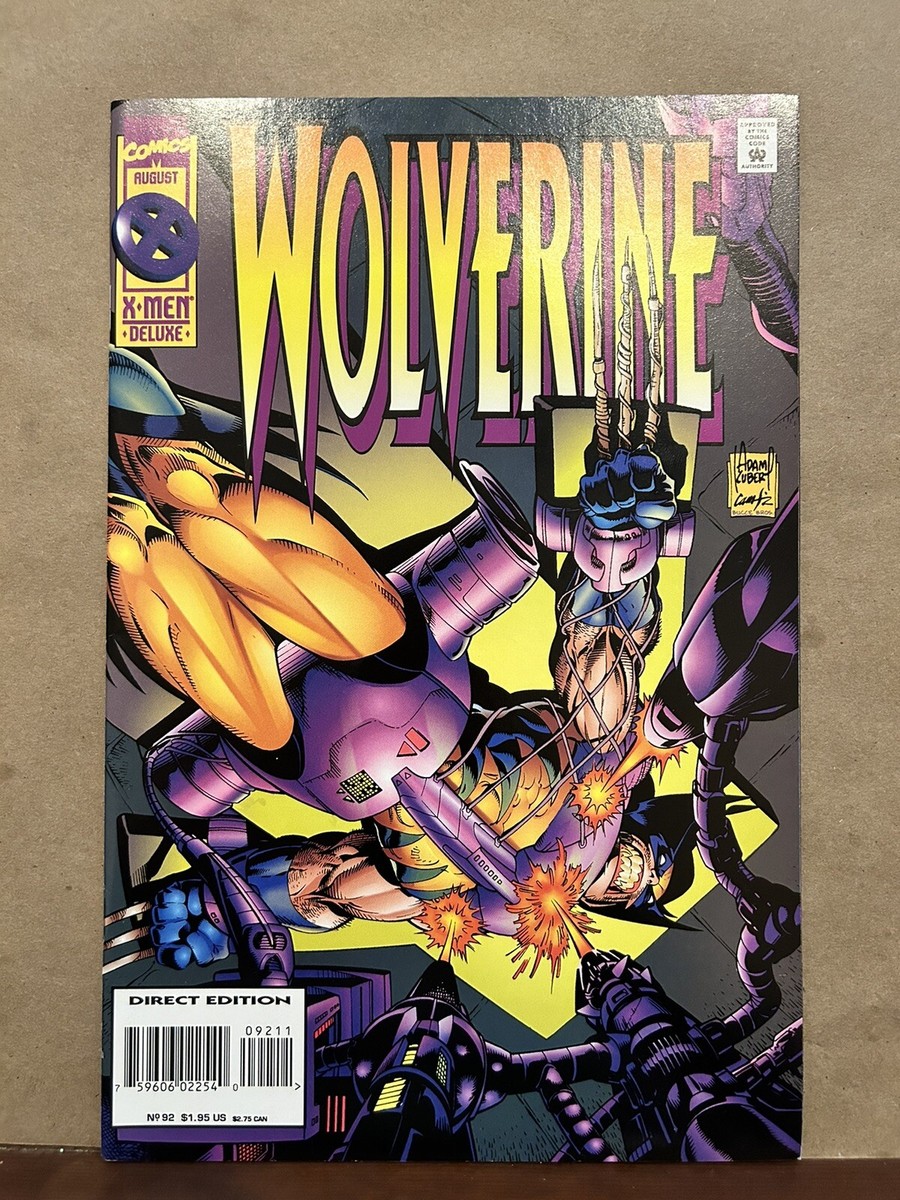 X-Men Deluxe Wolverine #92 Marvel Comics August 1995 | eBay