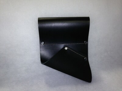 ANGLED FULL LEATHER PICK HOLDER(mine lab)metal detectors, gold hunting