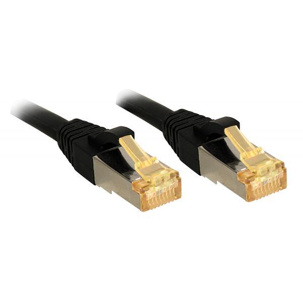 Cavo di Rete RJ45 S/FTP LSZH Nero, 2m