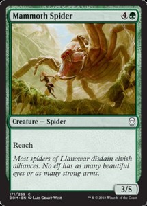 Mammoth Spider x4 - Dominaria - NM-Mint, English - Dominaria