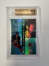 LASSE PIRJETA 2002-03 MEMORABILIA ULTIMATE ROOKIES /250 BGS 9.5Gold Hockey Card