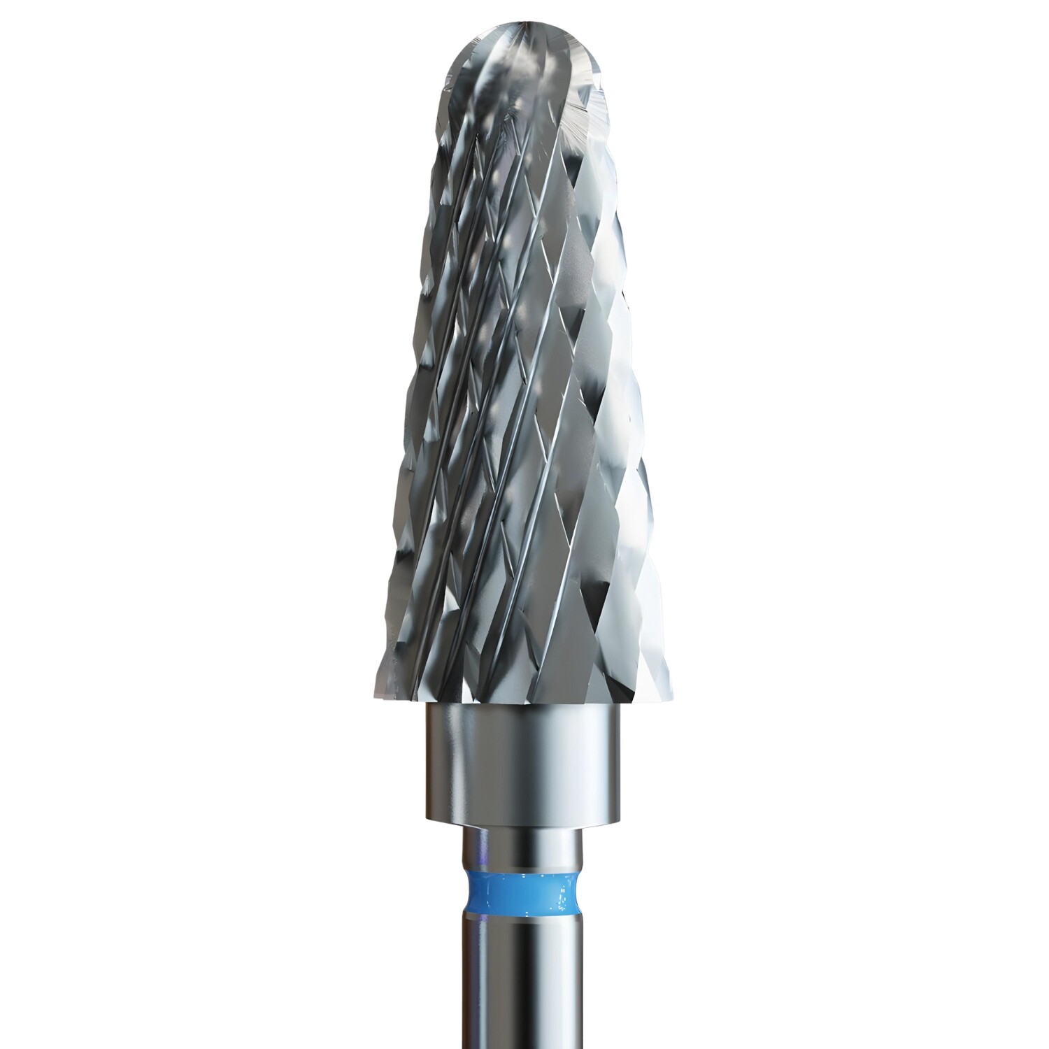 IQ Nails Nail Drill Bit Cone Shaped Standard Crosscut for Manicures Pedicures