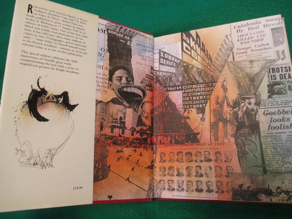 Animal Farm by Orwell Illustrated by Ralph Steadman (1995