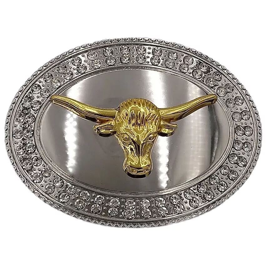 Bull head 2025 belt buckle