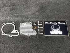 MacDaddy Racing Yamaha RZ350 Billet Coolant Water Pump Cover EZ Drain + Gasket