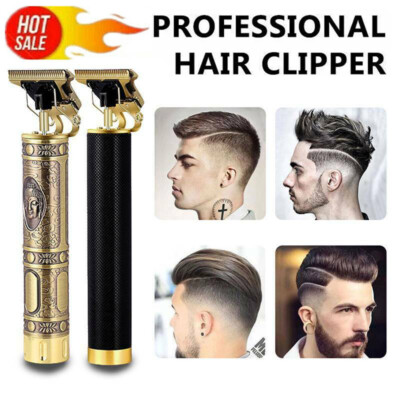 Professional Hair Clippers Trimmer Cutting Beard Cordless Barber Shaving Machine