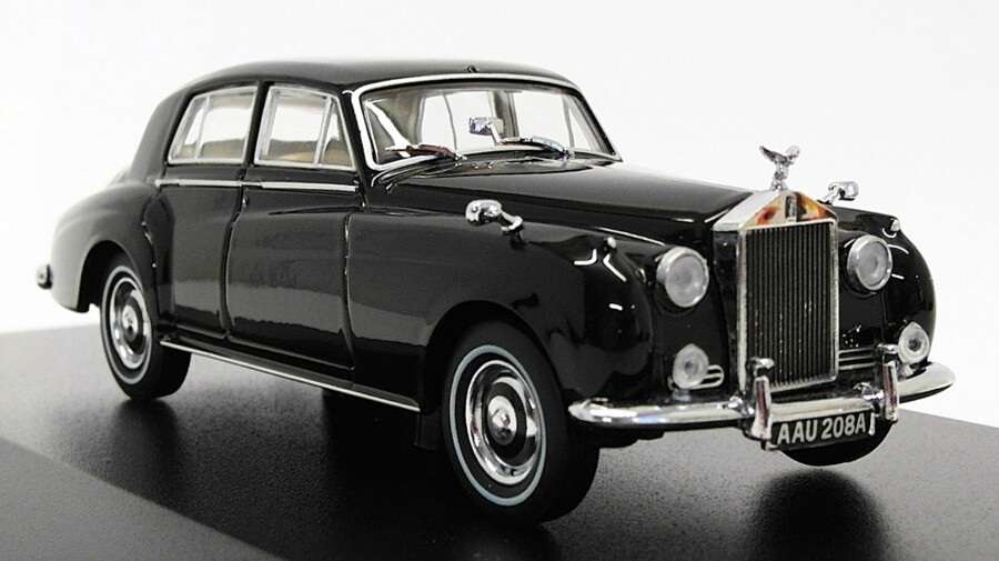 Oxford Diecast 1/43 Scale Model Car 43RSC002 - Rolls Royce Silver Cloud I Black
