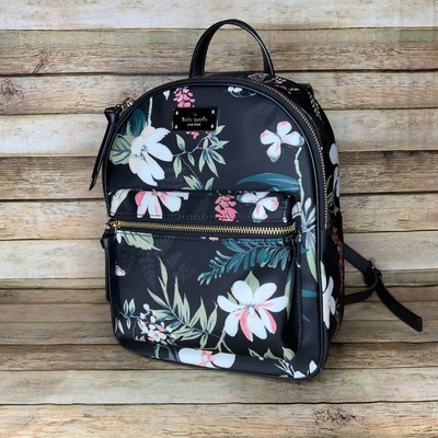 kate spade botanical backpack
