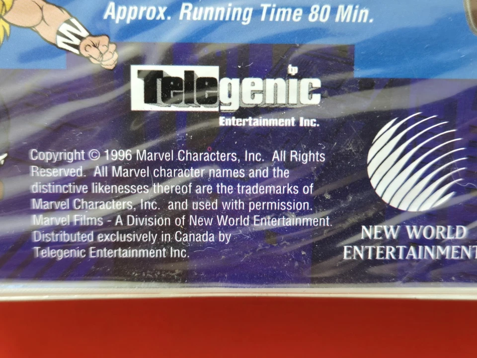 Spiderman Spider Slayer VHS Clamshell Kraven Hunter Marvel Films 1996 USA SELLER - Image 3 of 4