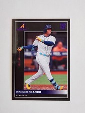 2022 Panini Chronicles - Pinnacle #1 Wander Franco (RC) Purple Variation #22/25