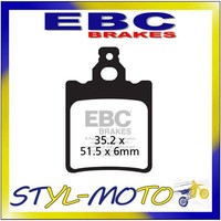 FA060 BeläGe Organisch Aramid Hinten EBC Aprilia AF1 50 Europa 1990-1992