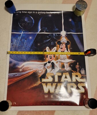 Walt Disney World Star Wars Weekend 2004 Mickey & Minnie Poster