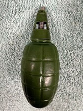 Vintage 1960  s Green Combat Grenade Plastic Toy Hong Kong