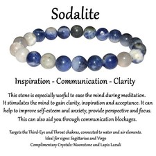 Natural Crystal Healing Chakra Gemstone Bead Bracelet Protection Gem Stone