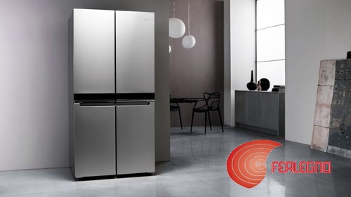 FRIGORIFERO FRIGO AMERICANO 4 PORTE INOX NO FROST CL.A+ ART.WQ9B1L WHIRLPOOL  | eBay