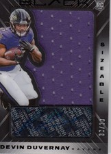 2020 Panini Black Devin Duverna Sizeable Signatures Rookie Jersey /99