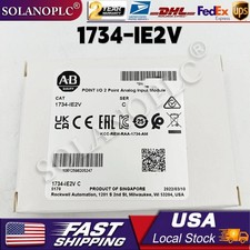 New Allen-Bradley 1734-IE2V 2 Point Analog PLC Input Module 1734IE2V US Free Tax