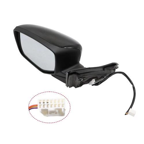 for Honda Accord 4dr Sedan 2013-2016  Left Driver Side mirror black