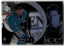 1997-98 Upper Deck Ice #10 Owen Nolan San Jose Sharks