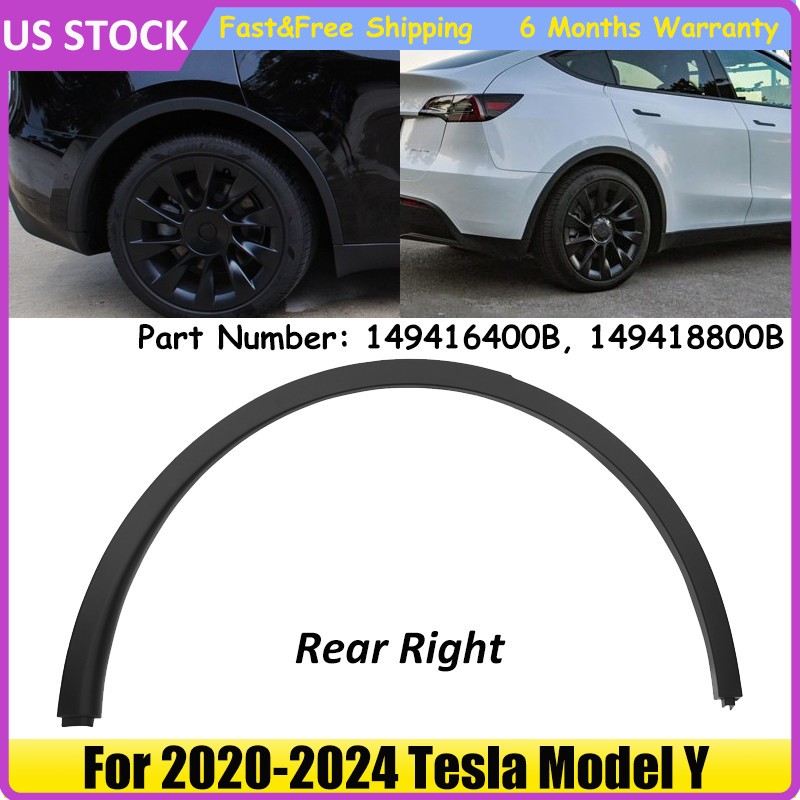 For 2020-2024 Tesla Model Y Rear Right Fender Wheel Arch Molding Trim 149418800B